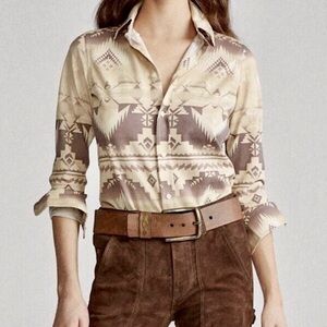 Ralph Lauren Aztec Knit Oxford